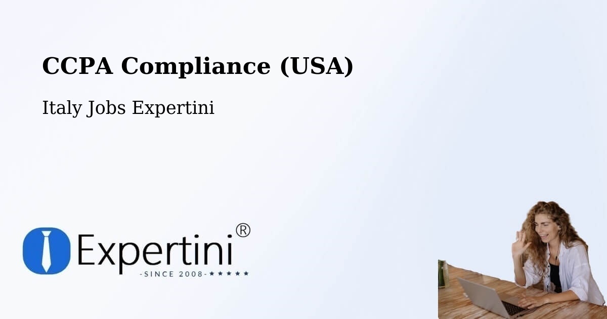 CCPA Privacy Rights & Compliance Notice – Piea - Italy Jobs Expertini